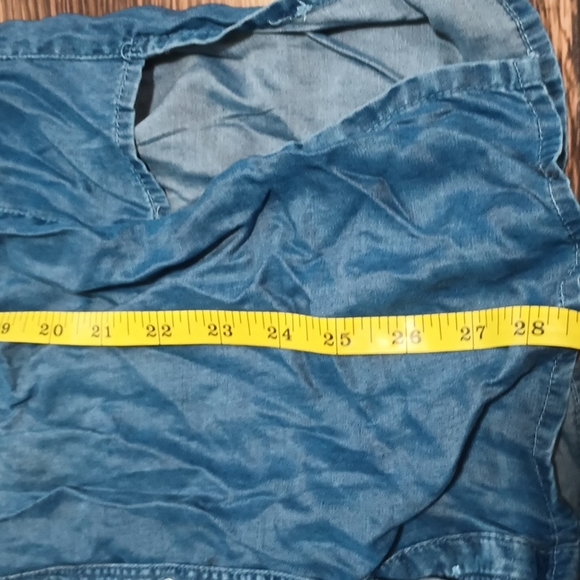 New York & Company Denim long sleeve shirt (SUPER SOFT) - Picture 14 of 16